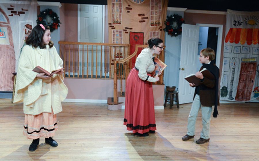 Photo Flash: The Most Famous Editorial Line Comes to Life at the Heights Players Image