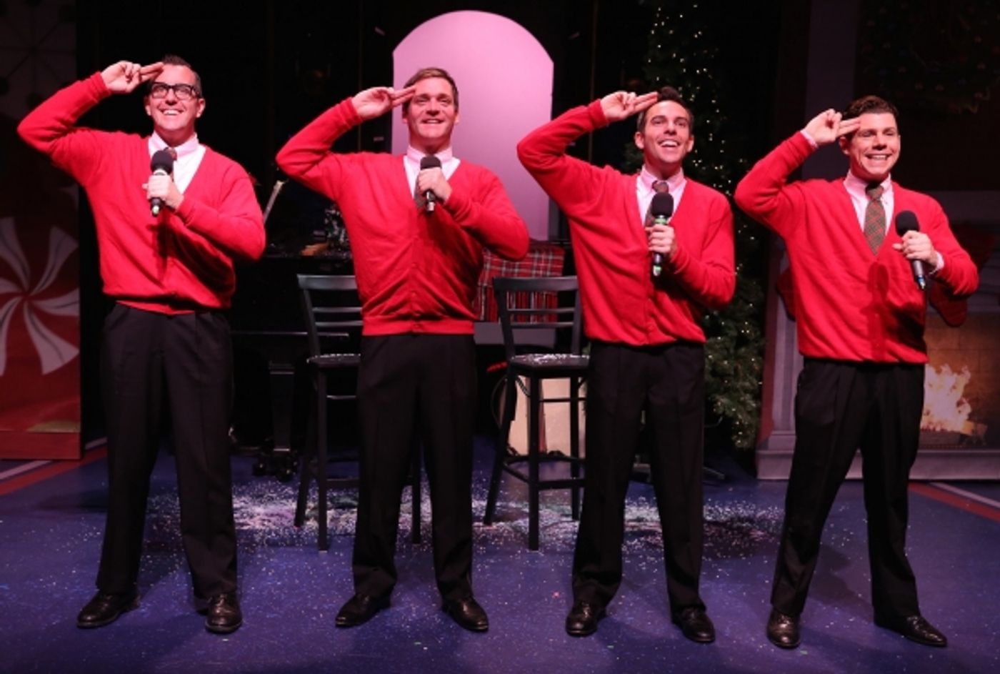 Photo Flash: First Look at York Theatre Company's PLAID TIDINGS  Image