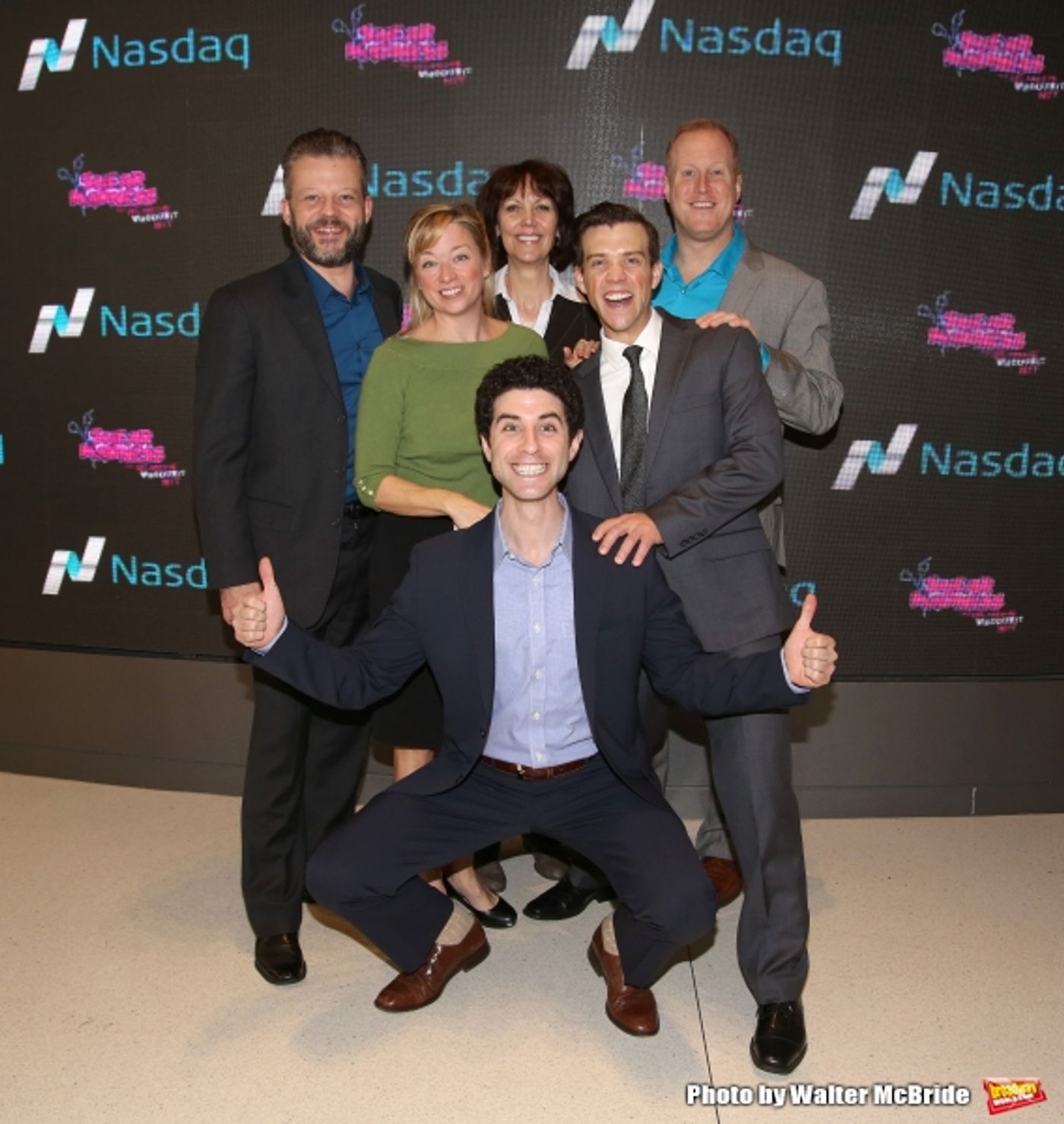 Photo Coverage: SHEAR MADNESS Cast Rings the NASDAQ Closing Bell  Image