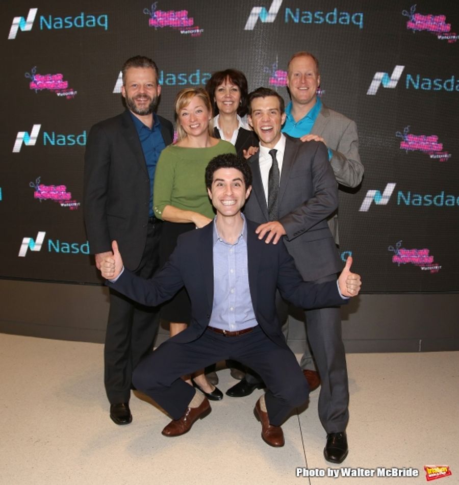 Photo Coverage: SHEAR MADNESS Cast Rings the NASDAQ Closing Bell Image
