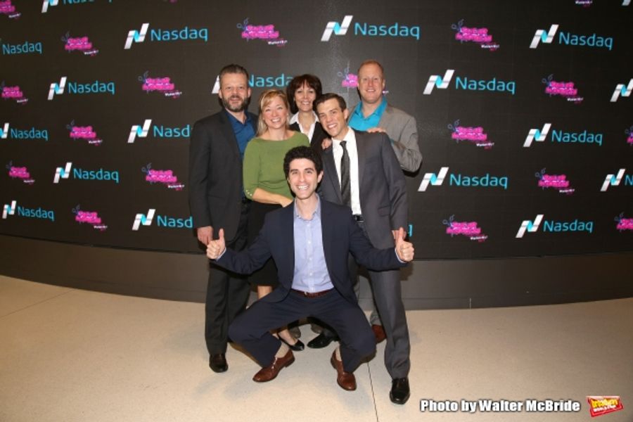 Photo Coverage: SHEAR MADNESS Cast Rings the NASDAQ Closing Bell Image