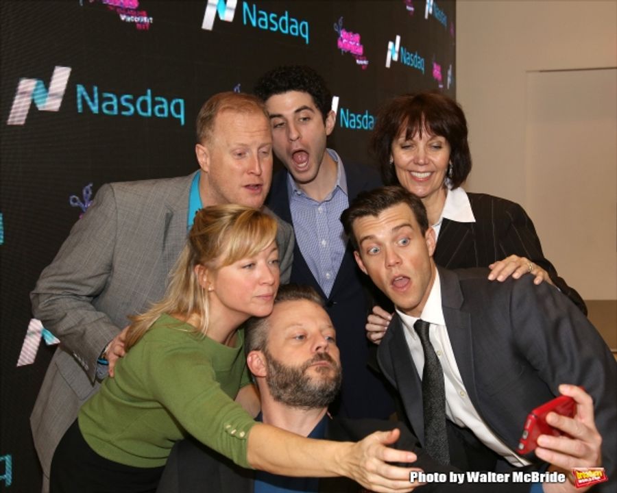 Photo Coverage: SHEAR MADNESS Cast Rings the NASDAQ Closing Bell Image