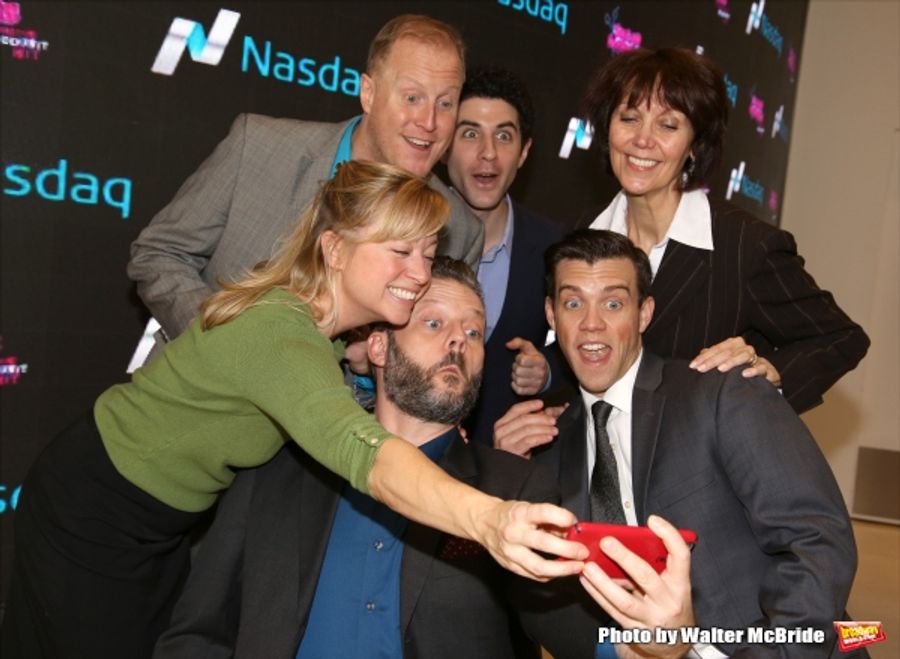 Photo Coverage: SHEAR MADNESS Cast Rings the NASDAQ Closing Bell Image
