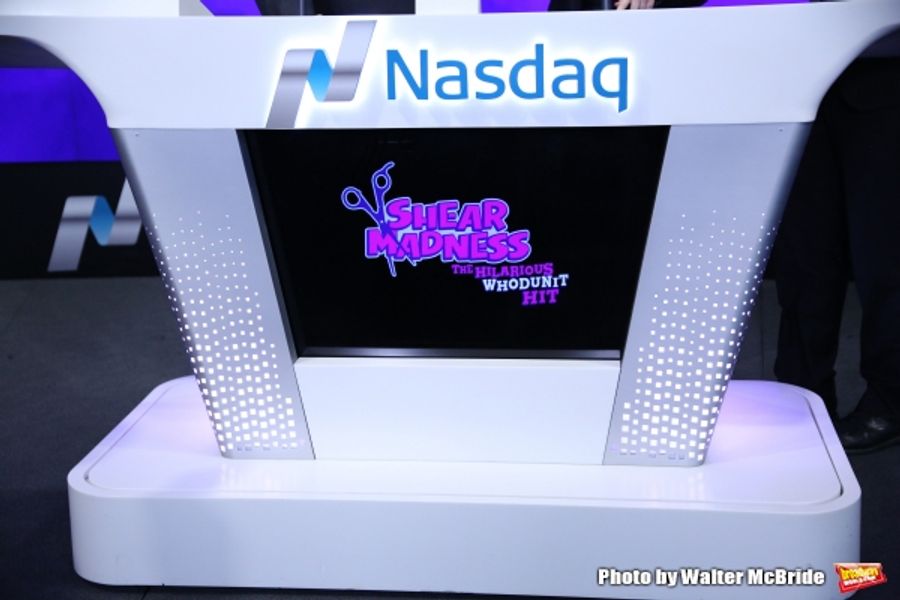 Photo Coverage: SHEAR MADNESS Cast Rings the NASDAQ Closing Bell Image