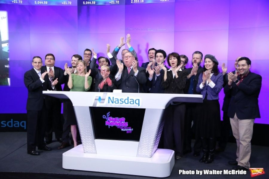 Photo Coverage: SHEAR MADNESS Cast Rings the NASDAQ Closing Bell Image