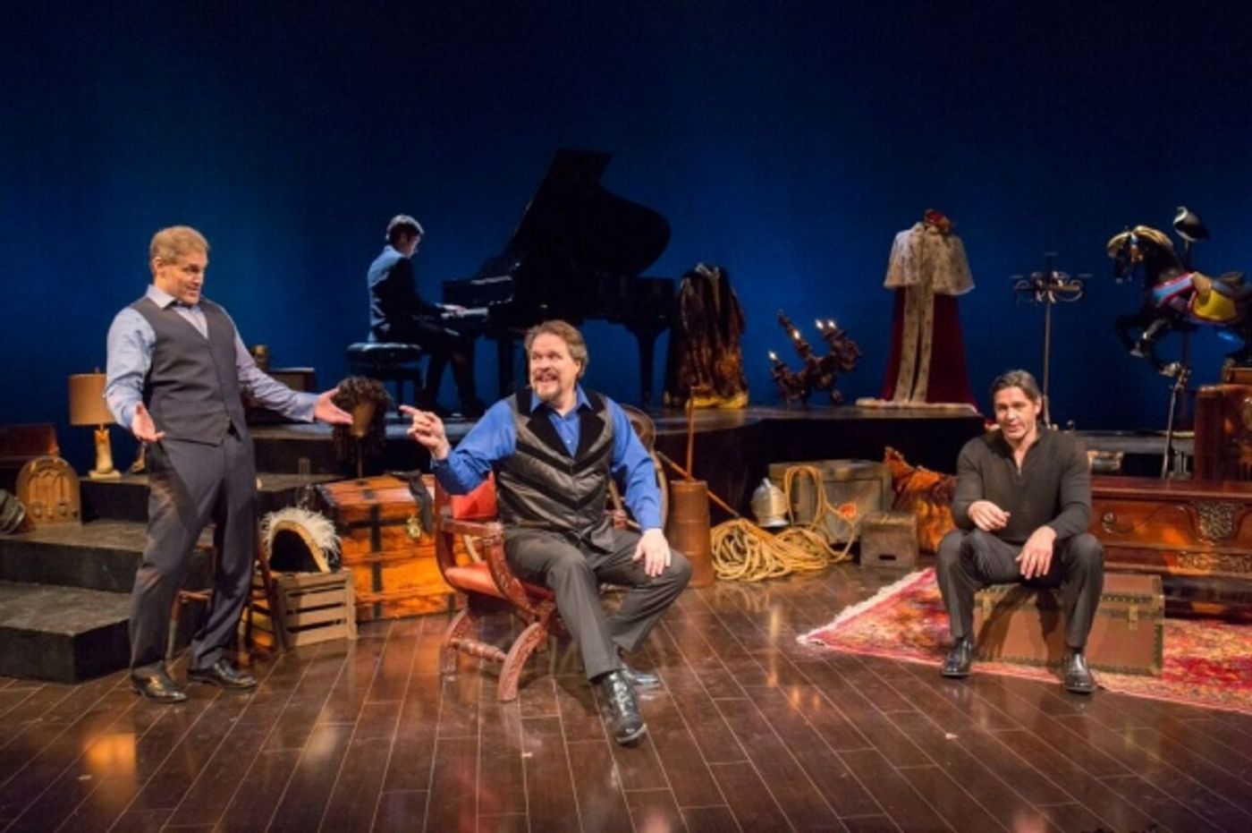 Photo Flash: First Look at Marc Kudisch, Nathan Gunn and Mark Delavan in BARITONES UNBOUND at the Royal George  Image