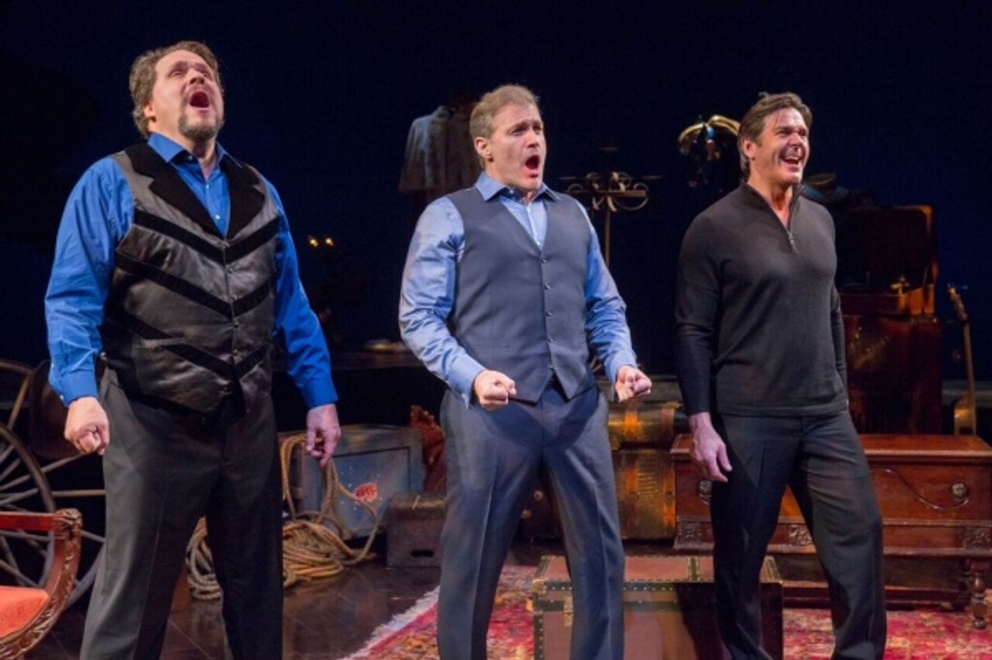 Photo Flash: First Look at Marc Kudisch, Nathan Gunn and Mark Delavan in BARITONES UNBOUND at the Royal George  Image