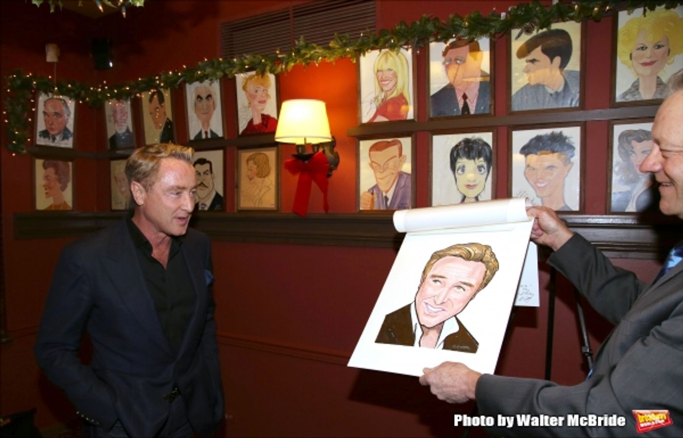 Photo Coverage: LORD OF THE DANCE's Michael Flatley Gets a Sardi's Portrait!  Image