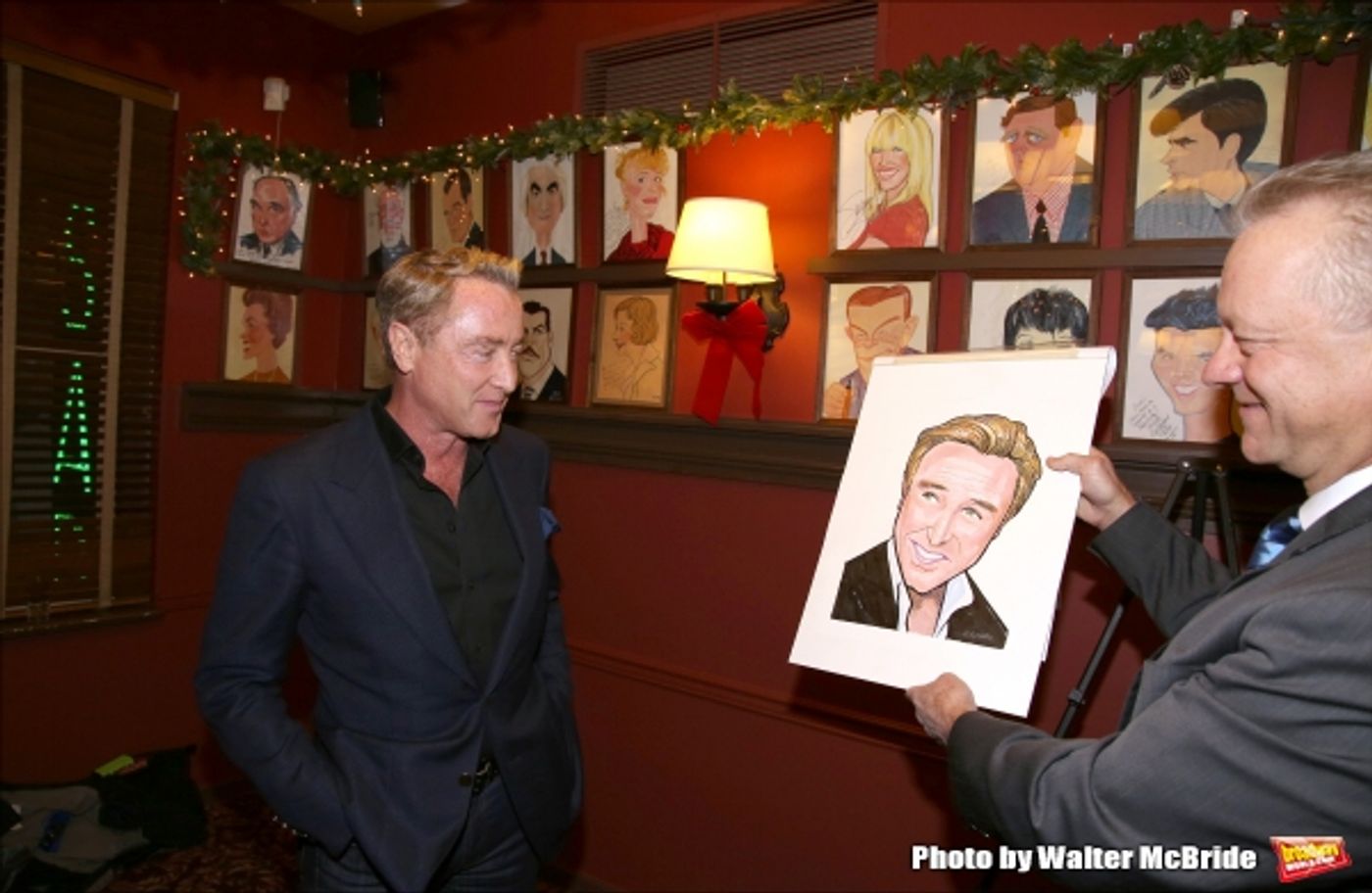 Photo Coverage: LORD OF THE DANCE's Michael Flatley Gets a Sardi's Portrait!  Image