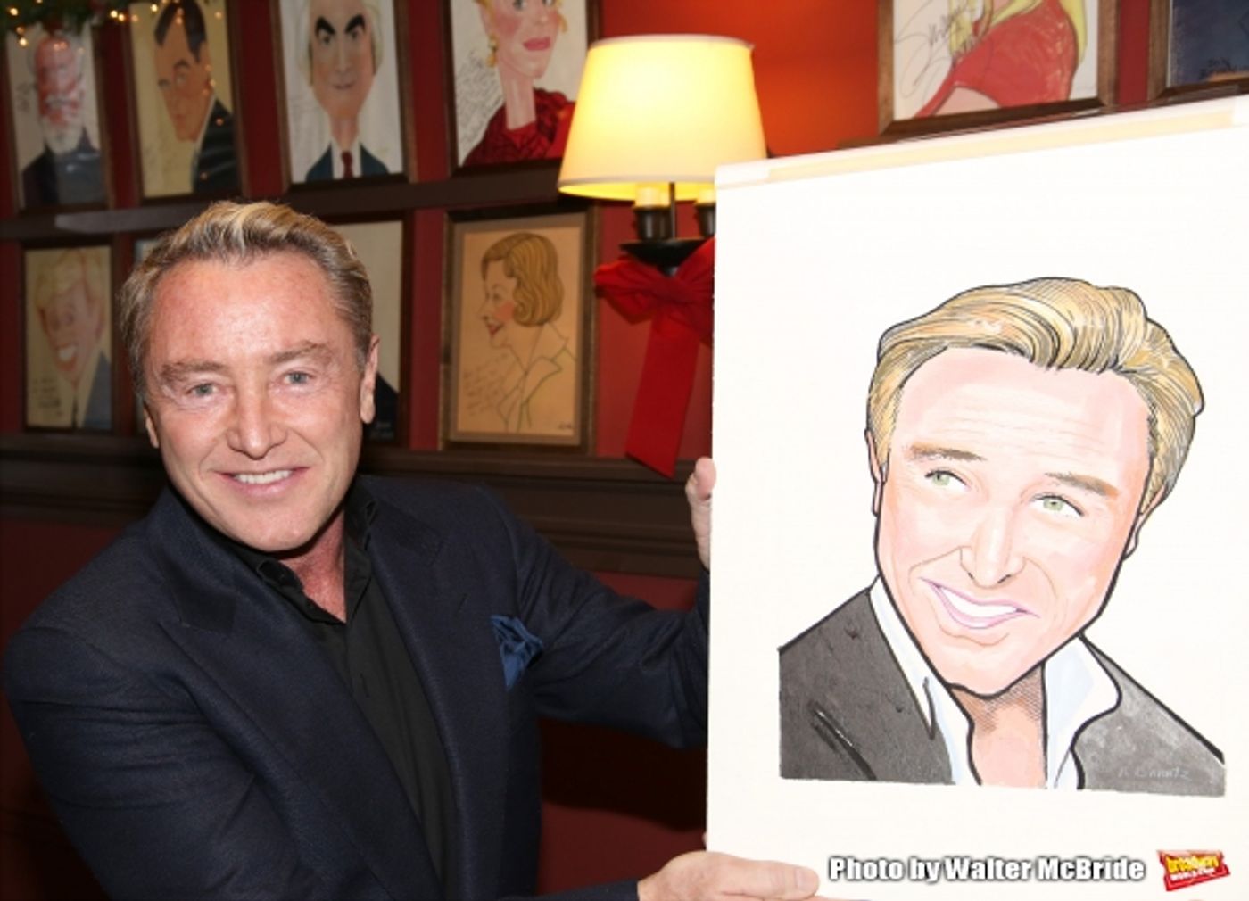 Photo Coverage: LORD OF THE DANCE's Michael Flatley Gets a Sardi's Portrait!  Image
