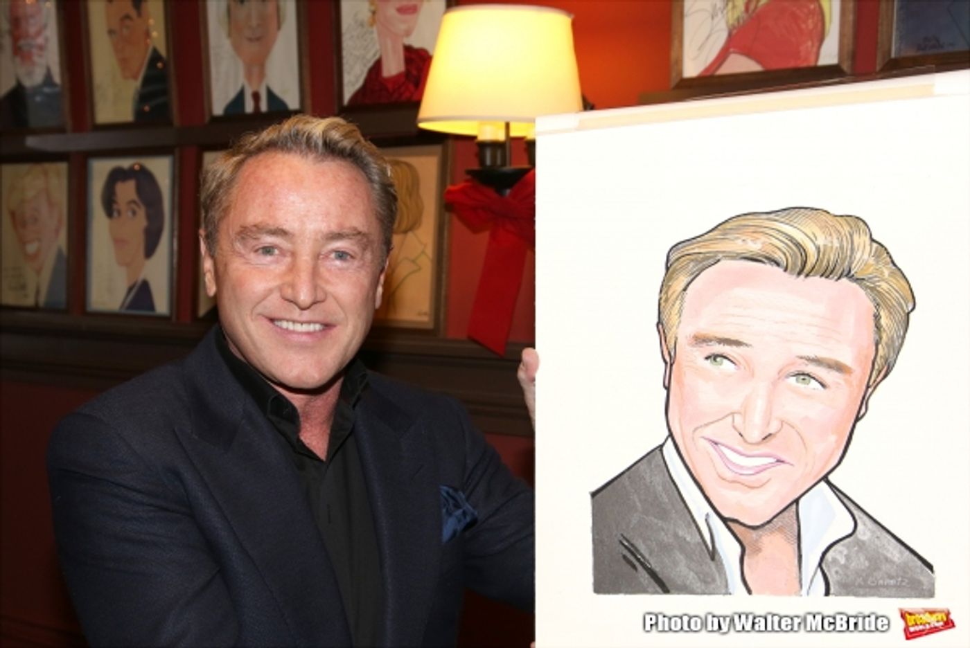 Photo Coverage: LORD OF THE DANCE's Michael Flatley Gets a Sardi's Portrait!  Image