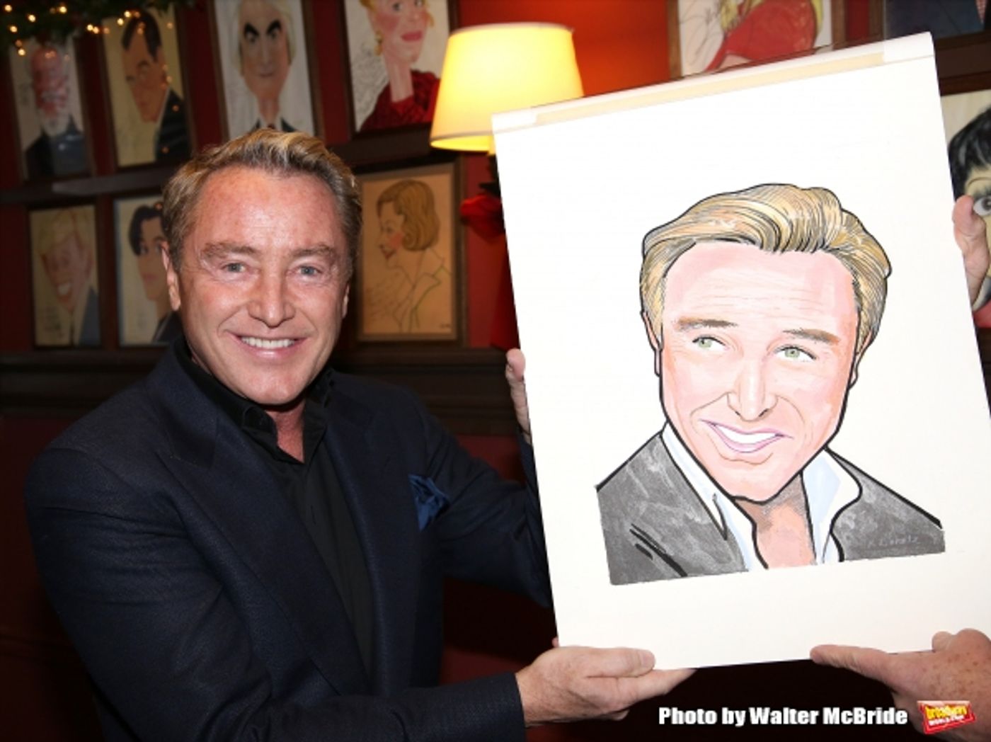 Photo Coverage: LORD OF THE DANCE's Michael Flatley Gets a Sardi's Portrait!  Image