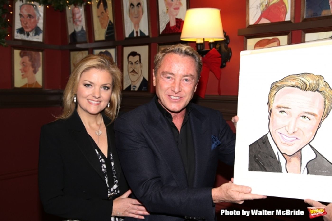 Photo Coverage: LORD OF THE DANCE's Michael Flatley Gets a Sardi's Portrait!  Image