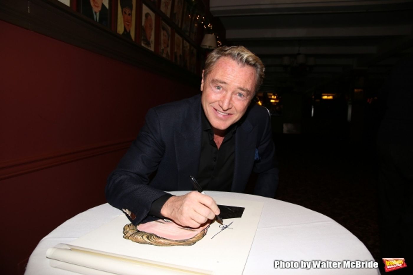 Photo Coverage: LORD OF THE DANCE's Michael Flatley Gets a Sardi's Portrait!  Image