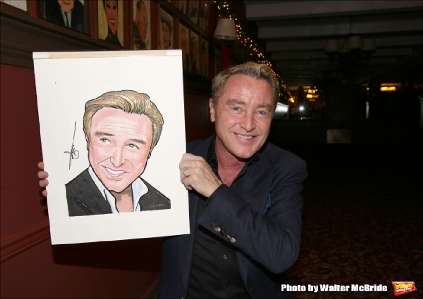 Photo Coverage: LORD OF THE DANCE's Michael Flatley Gets a Sardi's Portrait!  Image
