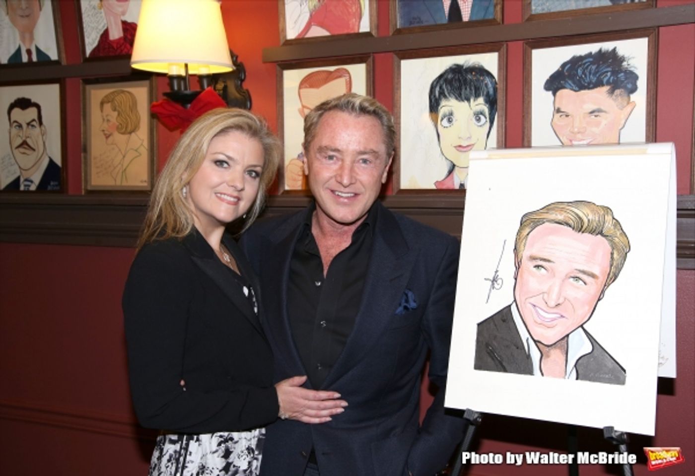 Photo Coverage: LORD OF THE DANCE's Michael Flatley Gets a Sardi's Portrait!  Image