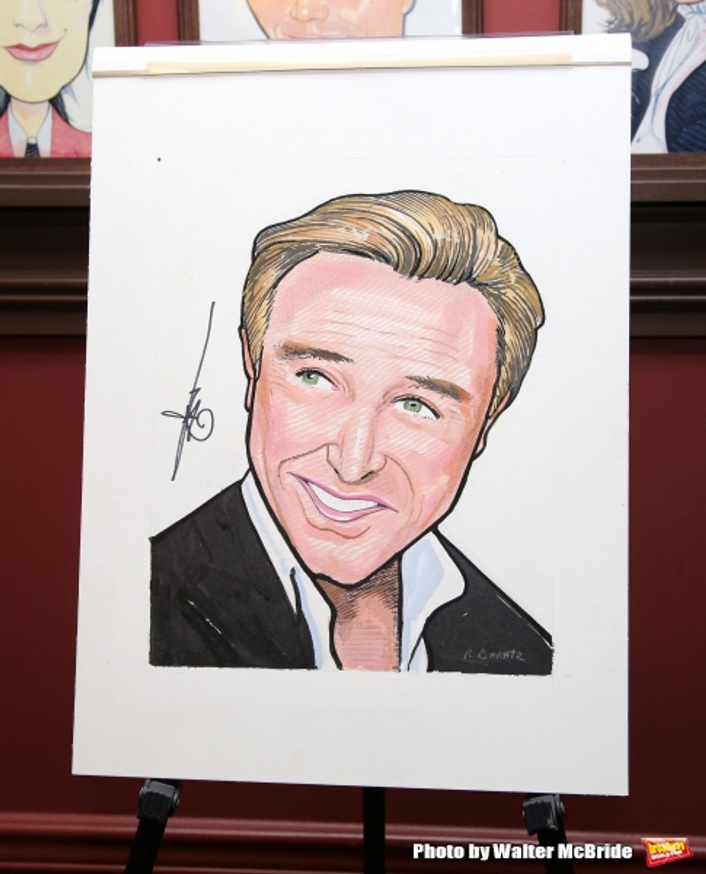 Photo Coverage: LORD OF THE DANCE's Michael Flatley Gets a Sardi's Portrait!  Image
