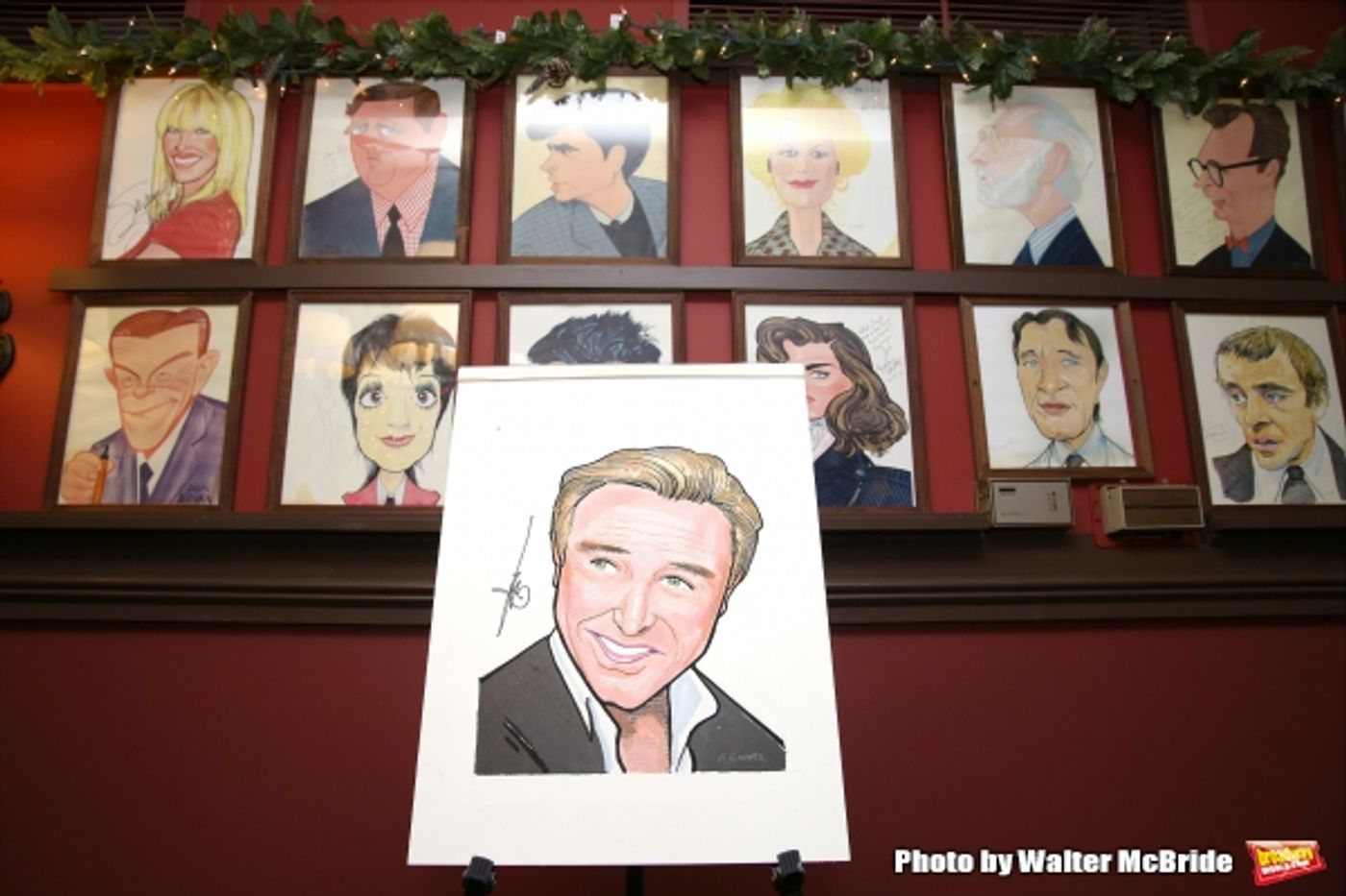 Photo Coverage: LORD OF THE DANCE's Michael Flatley Gets a Sardi's Portrait!  Image