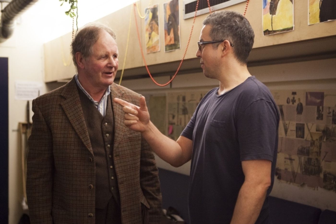 Photo Coverage: Michael Morpurgo Makes Guest Appearance In WAR HORSE!  Image