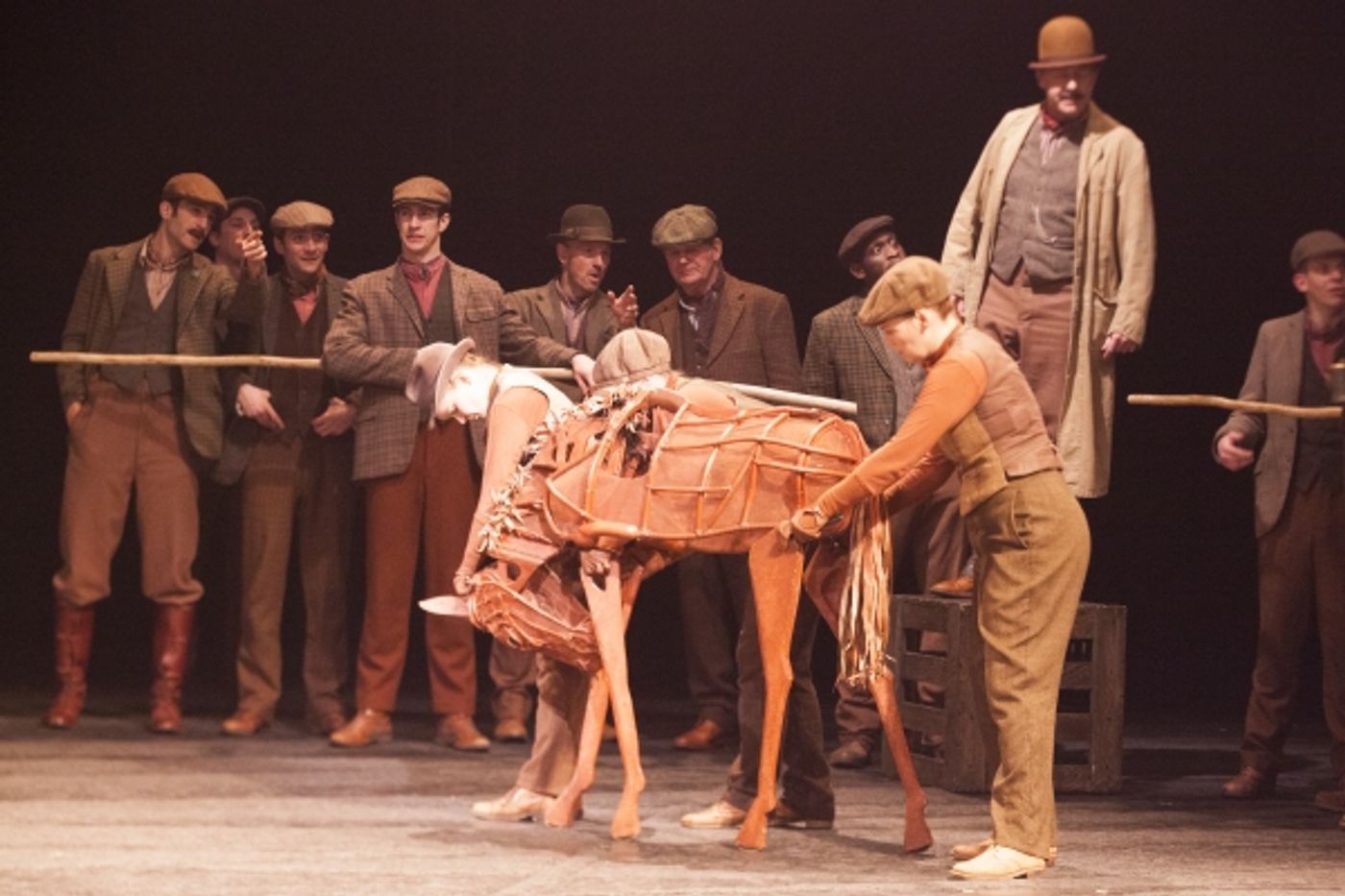 Photo Coverage: Michael Morpurgo Makes Guest Appearance In WAR HORSE!  Image