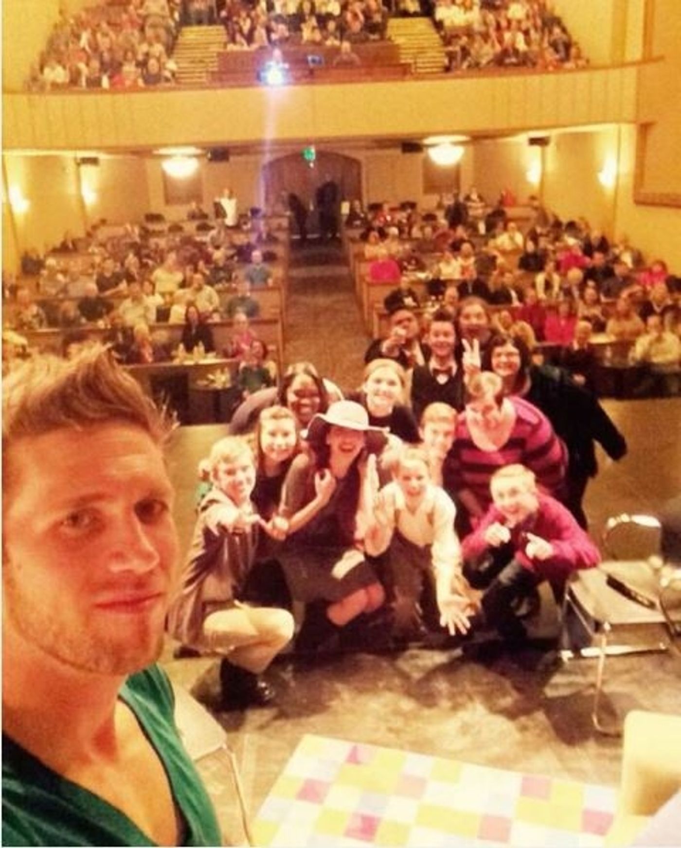 Photo Flash: Saturday Intermission Pics, 12/12- ON YOUR FEET, WICKED, and More  Image