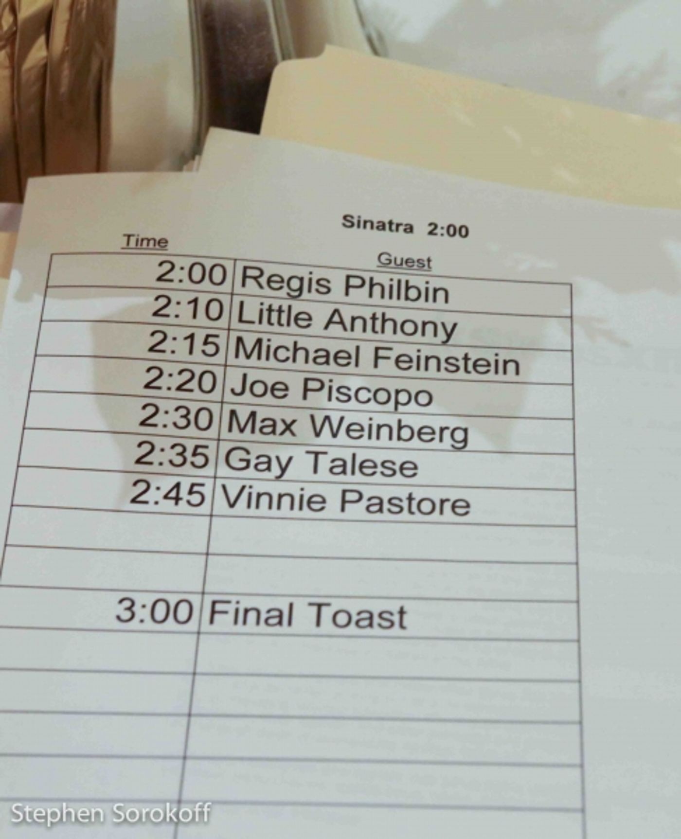 Photo Coverage: SiriusXM Radio Hosts Frank Sinatra's 100th Birthday Broadcast Photo Coverage: SiriusXM Radio Hosts Frank Sinatra's 100th Birthday Broadcast Image