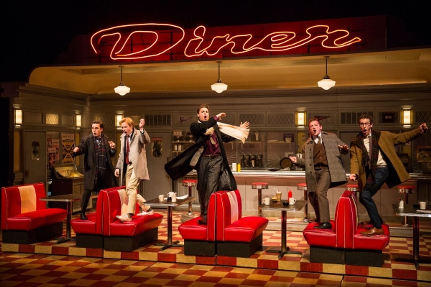 Photo Flash: First Look- Matthew James Thomas, Derek Klena, and More Lead DINER at Delaware Theatre Company Photo Flash: First Look- Matthew James Thomas, Derek Klena, and More Lead DINER at Delaware Theatre Company Image