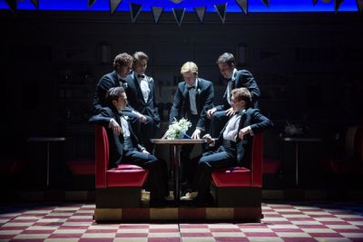 Ari Brand, Noah Weisberg, Derek Klena, Matthew James Thomas, Aaron Finley, Ethan Slat Photo