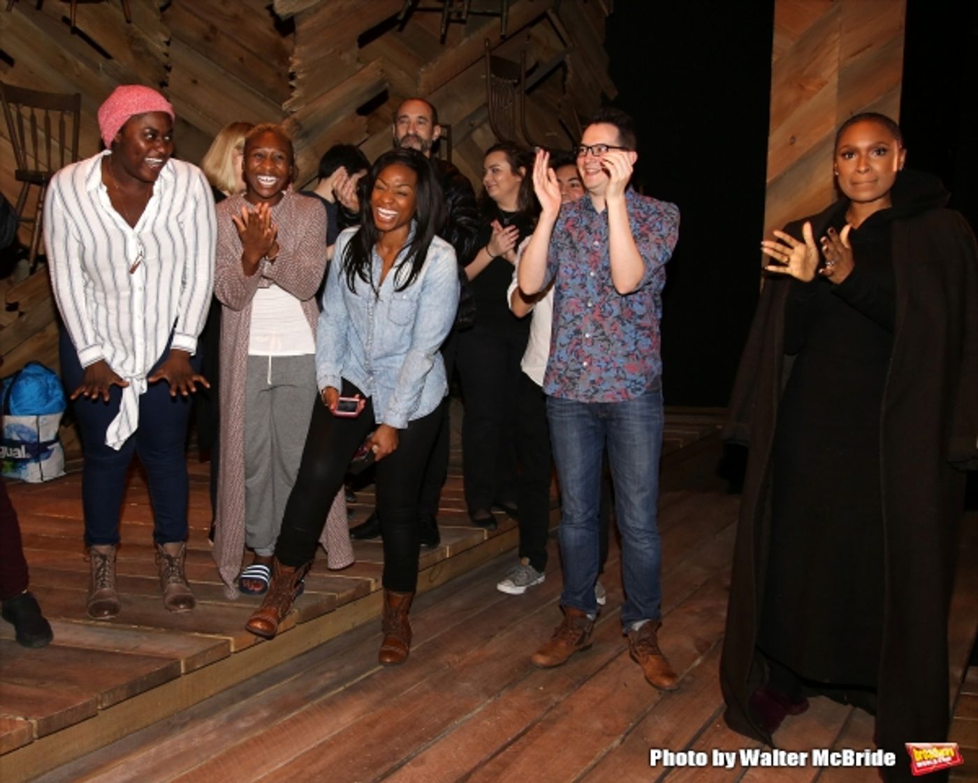 Exclusive Photo Coverage: Inside THE COLOR PURPLE's Gypsy Robe Ceremony!  Image