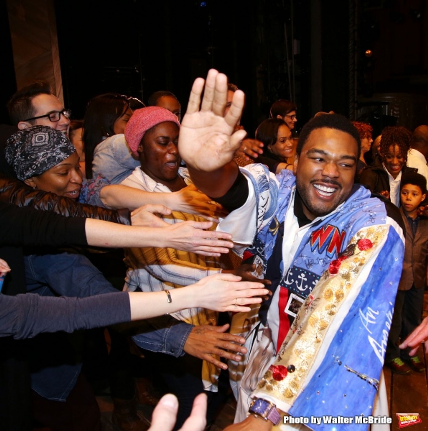 Exclusive Photo Coverage: Inside THE COLOR PURPLE's Gypsy Robe Ceremony!  Image