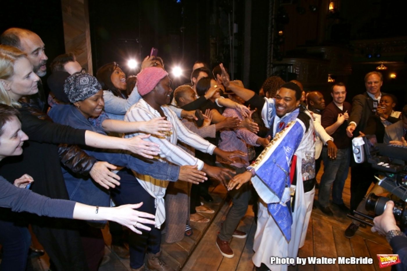 Exclusive Photo Coverage: Inside THE COLOR PURPLE's Gypsy Robe Ceremony!  Image