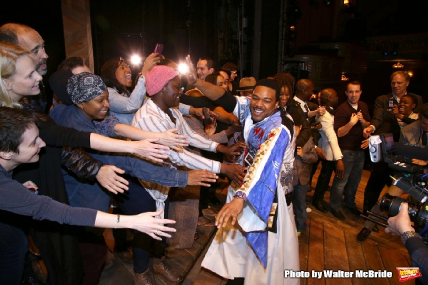 Exclusive Photo Coverage: Inside THE COLOR PURPLE's Gypsy Robe Ceremony!  Image