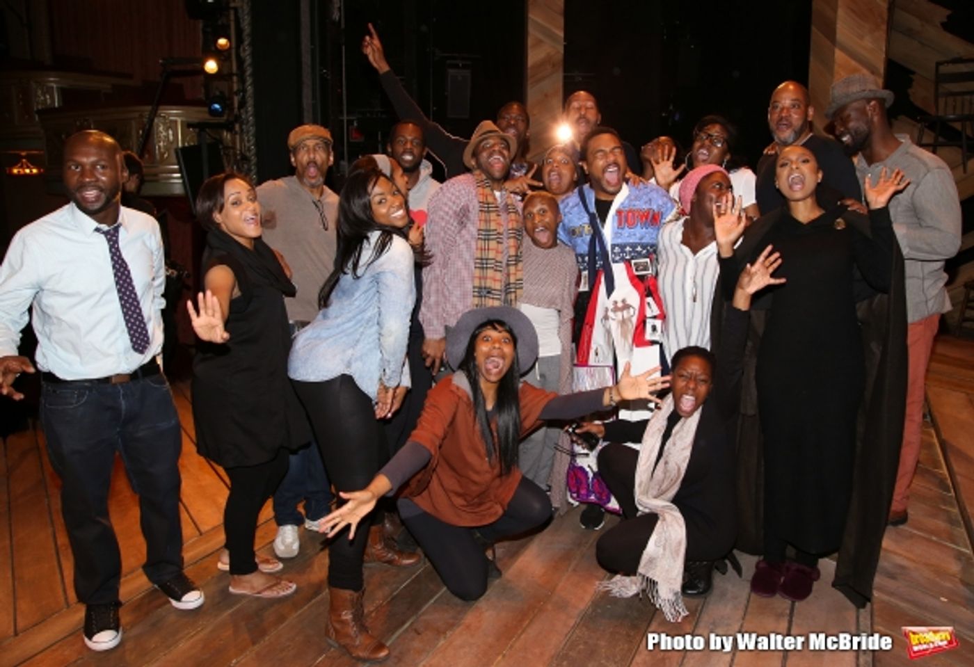 Exclusive Photo Coverage: Inside THE COLOR PURPLE's Gypsy Robe Ceremony!  Image