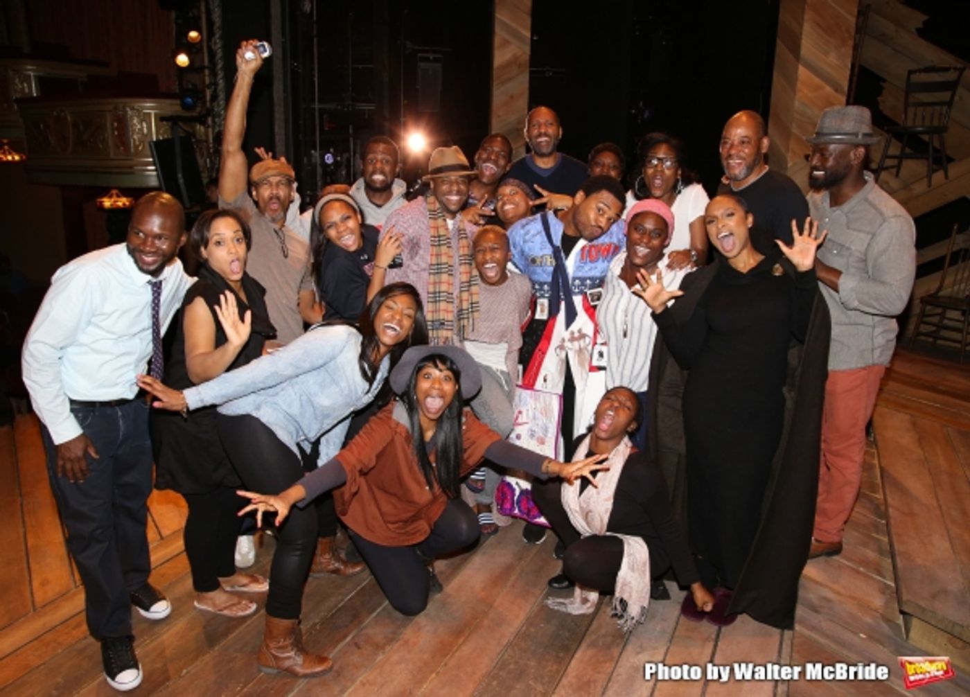 Exclusive Photo Coverage: Inside THE COLOR PURPLE's Gypsy Robe Ceremony!  Image