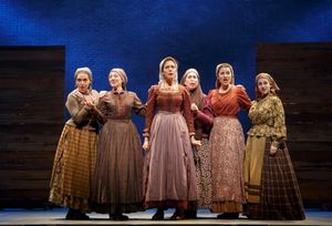 Jessica Vosk, Lori Wilner, Jessica Hecht, Alix Korey, Tess Primack and Jennifer Zetla Photo