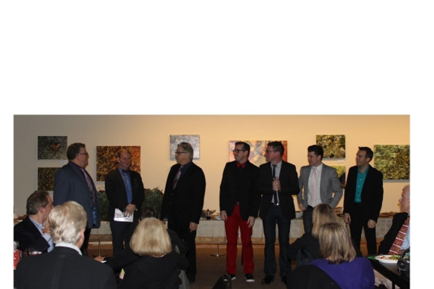 Photo Flash: York Theatre Company's PLAID TIDINGS Celebrates Opening Night Photo Flash: York Theatre Company's PLAID TIDINGS Celebrates Opening Night Image