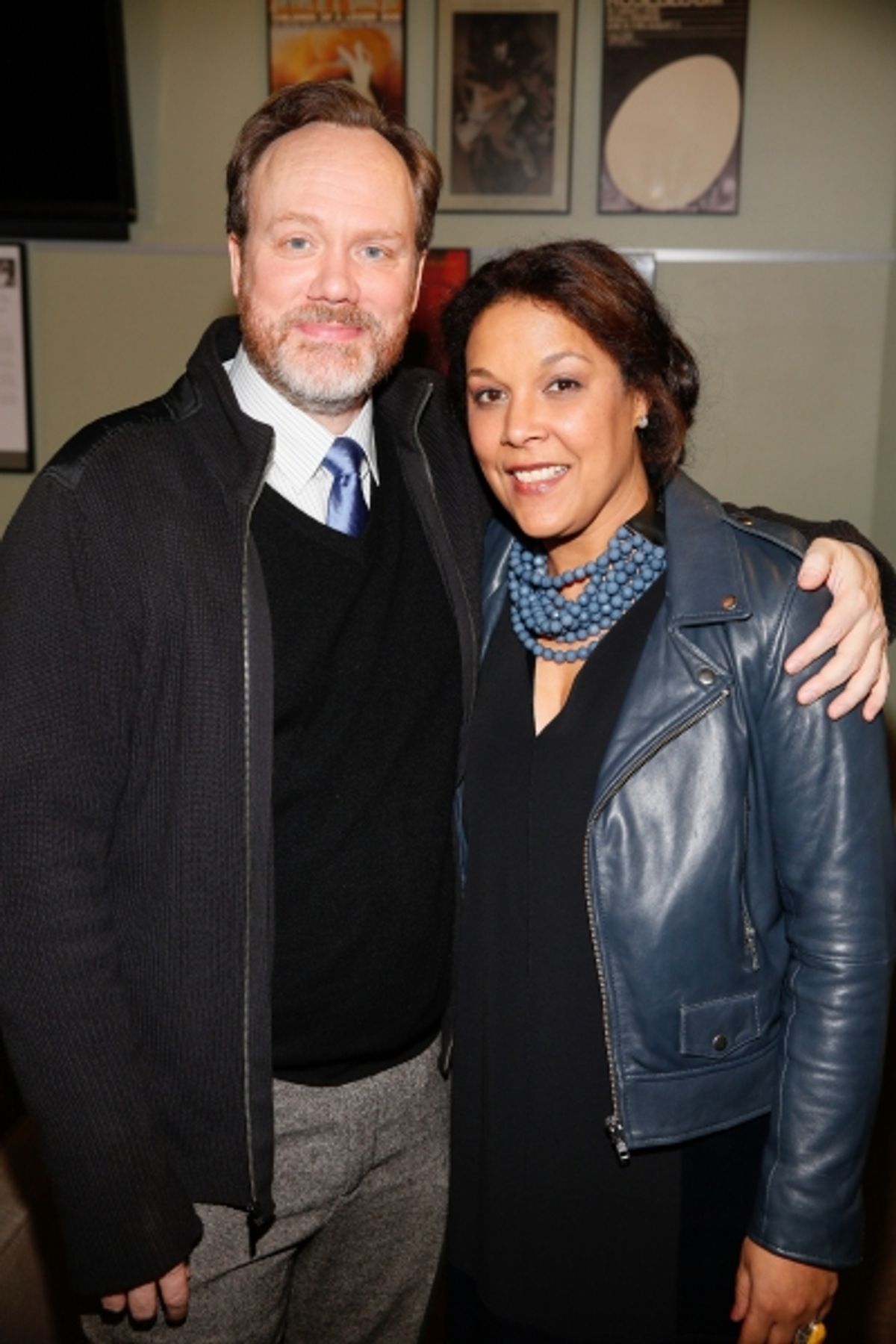 Andrew Garman and Linda Powell at 