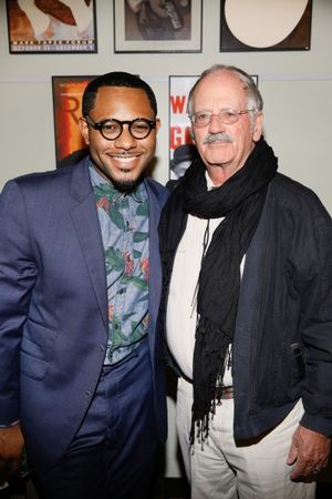 Cast members Larry Powell and Philip Kerr Photo