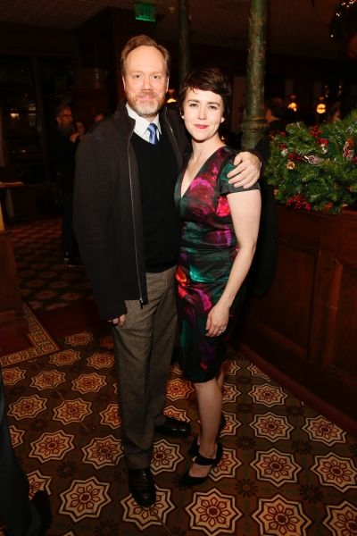 Cast members Andrew Garman and Emily Donahoe Photo