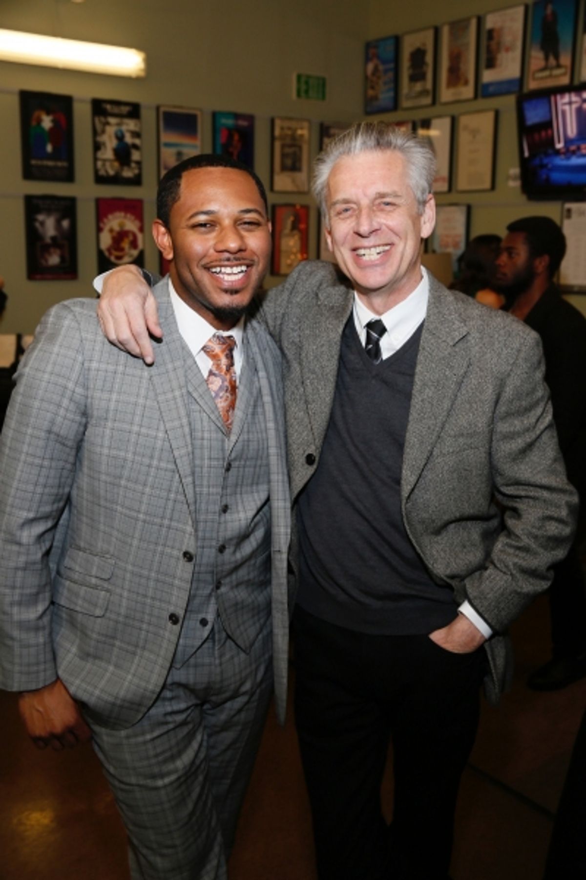 Larry Powell and CTG Artistic  Michael Ritchie at 