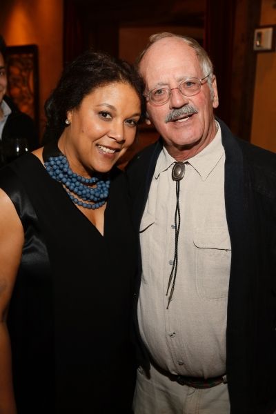 Linda Powell and Philip Kerr Photo