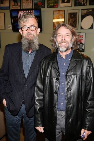  Les Waters and production stage manager David S. Franklin Photo