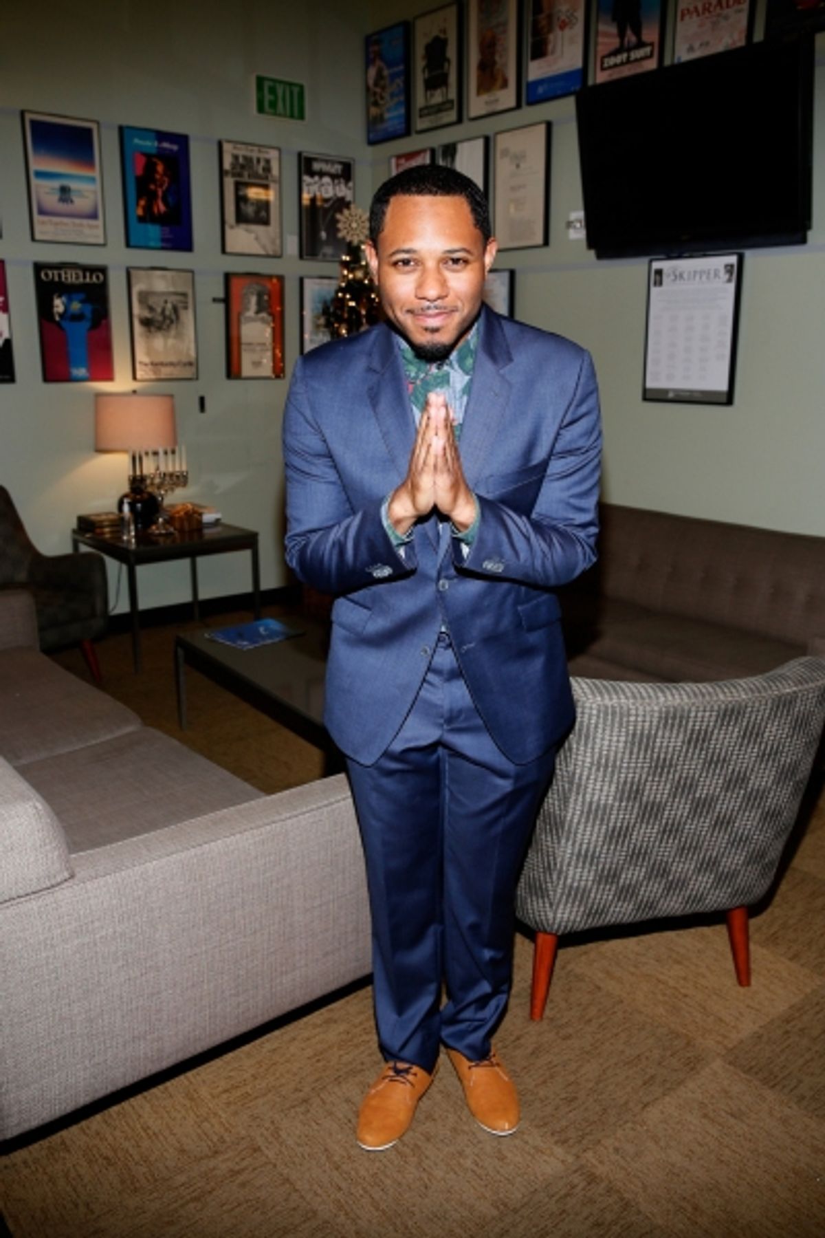 Cast member Larry Powell at 