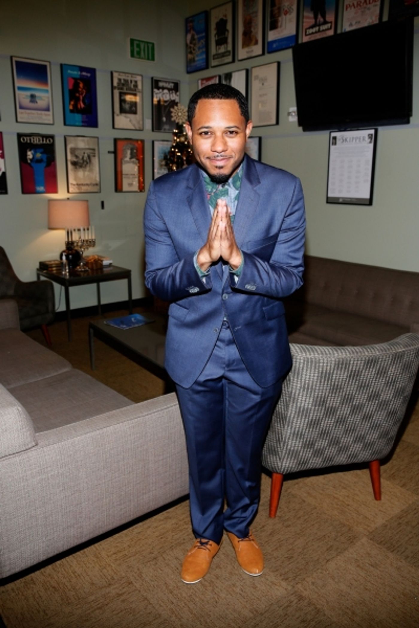 Photo Flash: Andrew Garman, Larry Powell, Lucas Hnath and More Celebrate THE CHRISTIANS Opening in L.A.  Image