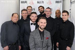 Daniel Reichard and the band @ BroadwayWorld Daniel Reichard and the band Photo