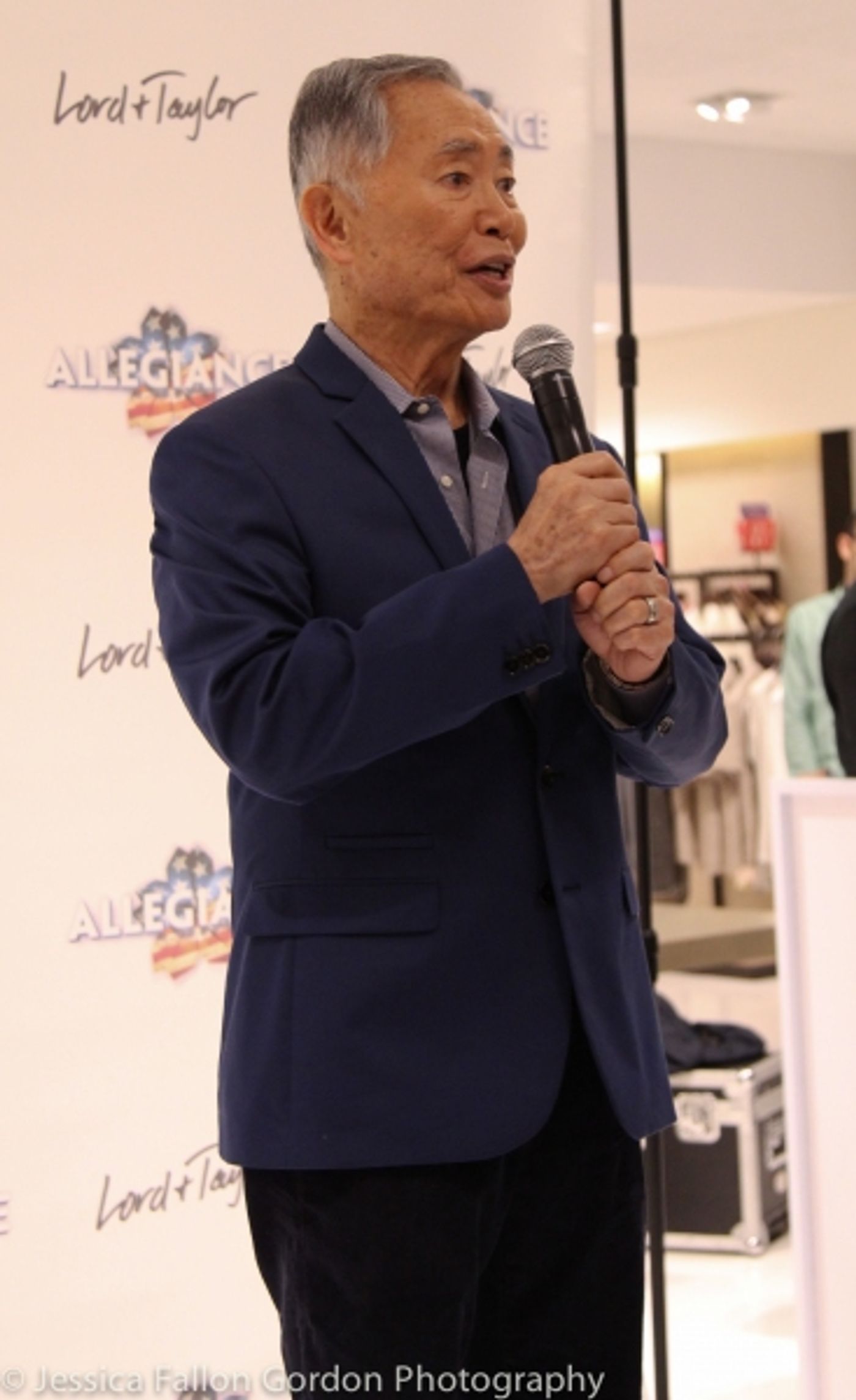 Photo Coverage: ALLEGIANCE Cast Spreads Holiday Cheer at Lord & Taylor!  Image