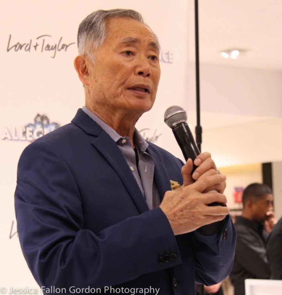Photo Coverage: ALLEGIANCE Cast Spreads Holiday Cheer at Lord & Taylor! Image