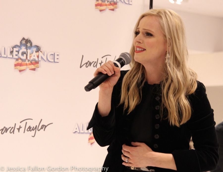 Photo Coverage: ALLEGIANCE Cast Spreads Holiday Cheer at Lord & Taylor! Image