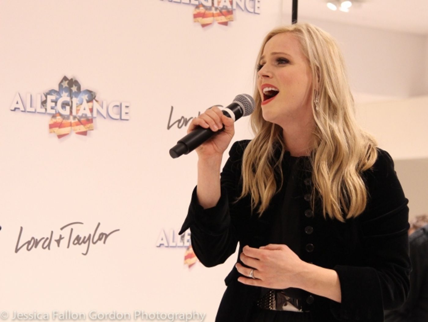 Photo Coverage: ALLEGIANCE Cast Spreads Holiday Cheer at Lord & Taylor!  Image