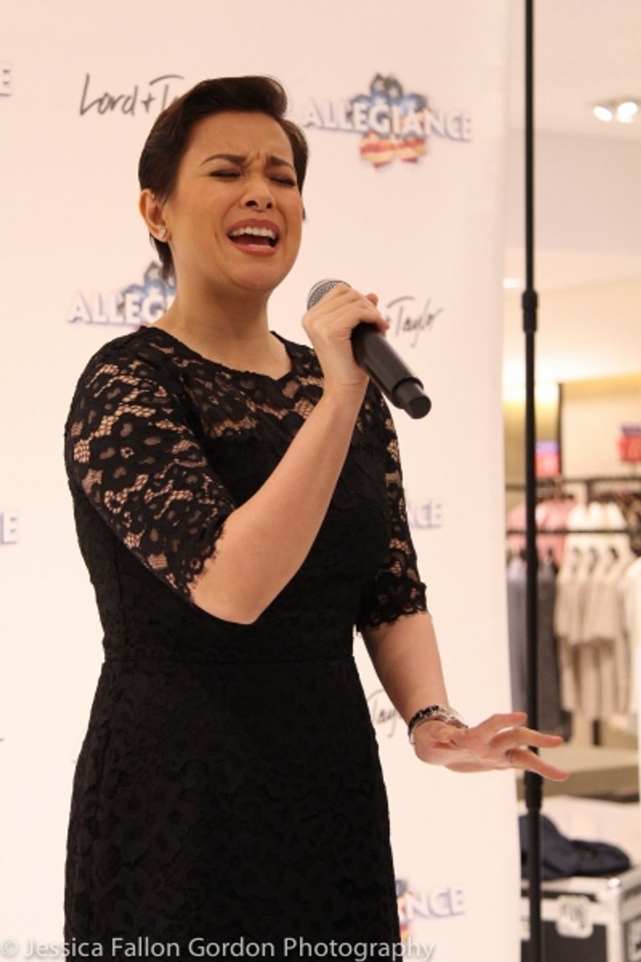Photo Coverage: ALLEGIANCE Cast Spreads Holiday Cheer at Lord & Taylor! Image